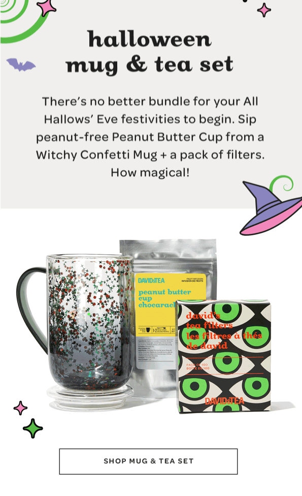 DavidsTea Halloween Collection