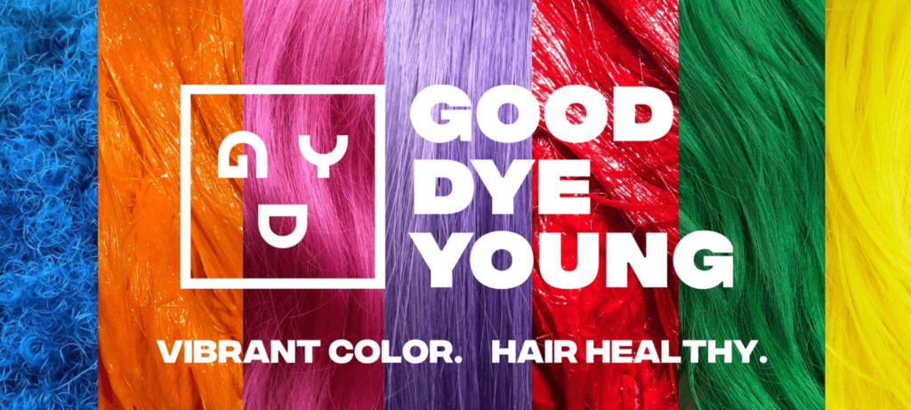 Good Dye Young Homepage Example