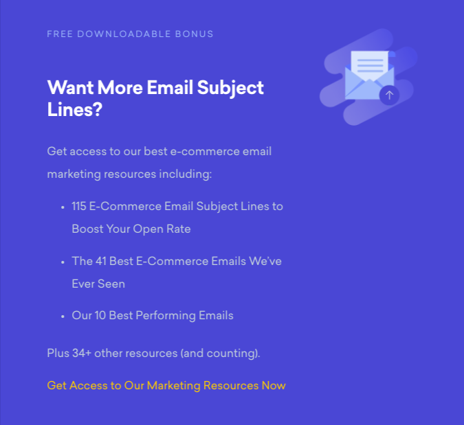 Email Marketing Content Upgrade Callout Box