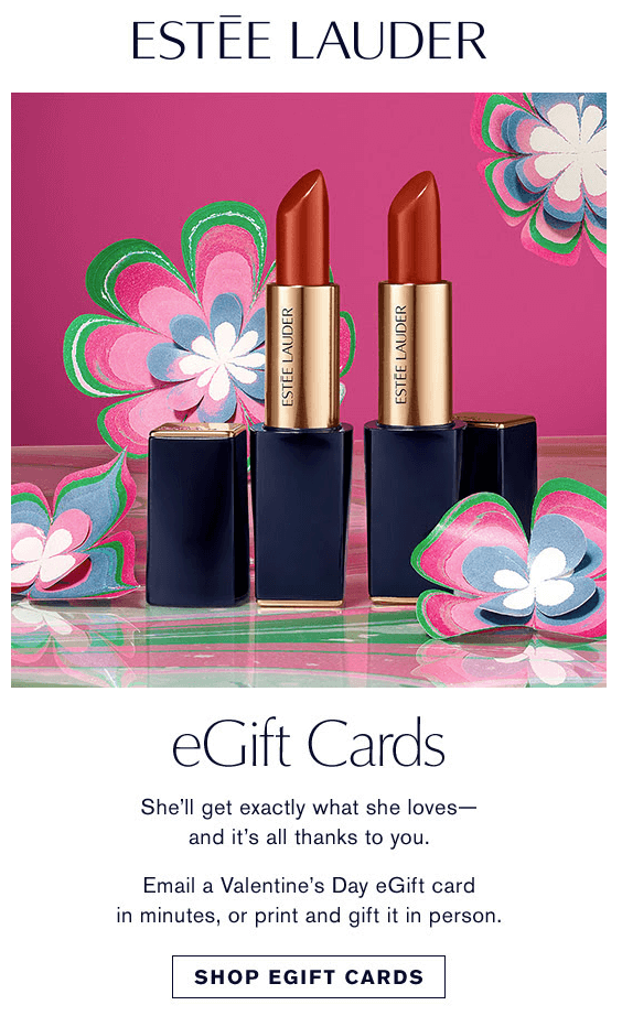 Estee Lauder Valentine_s Day Email