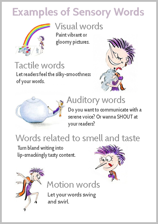 Examples of Sensory Words