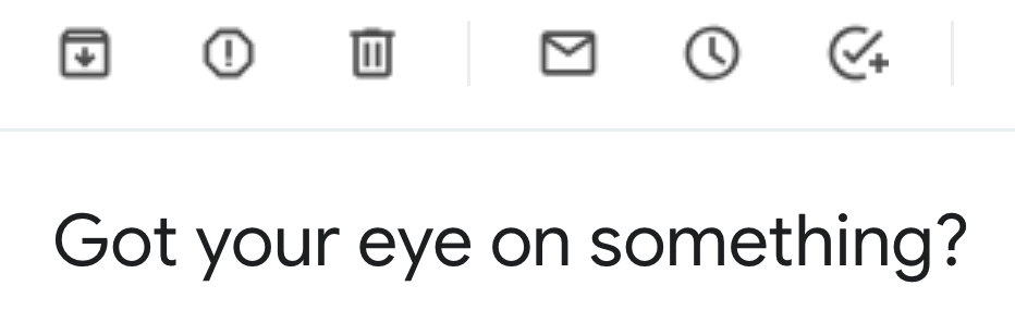 EyeBuyDirect Browse Abandonment Email Subject Line