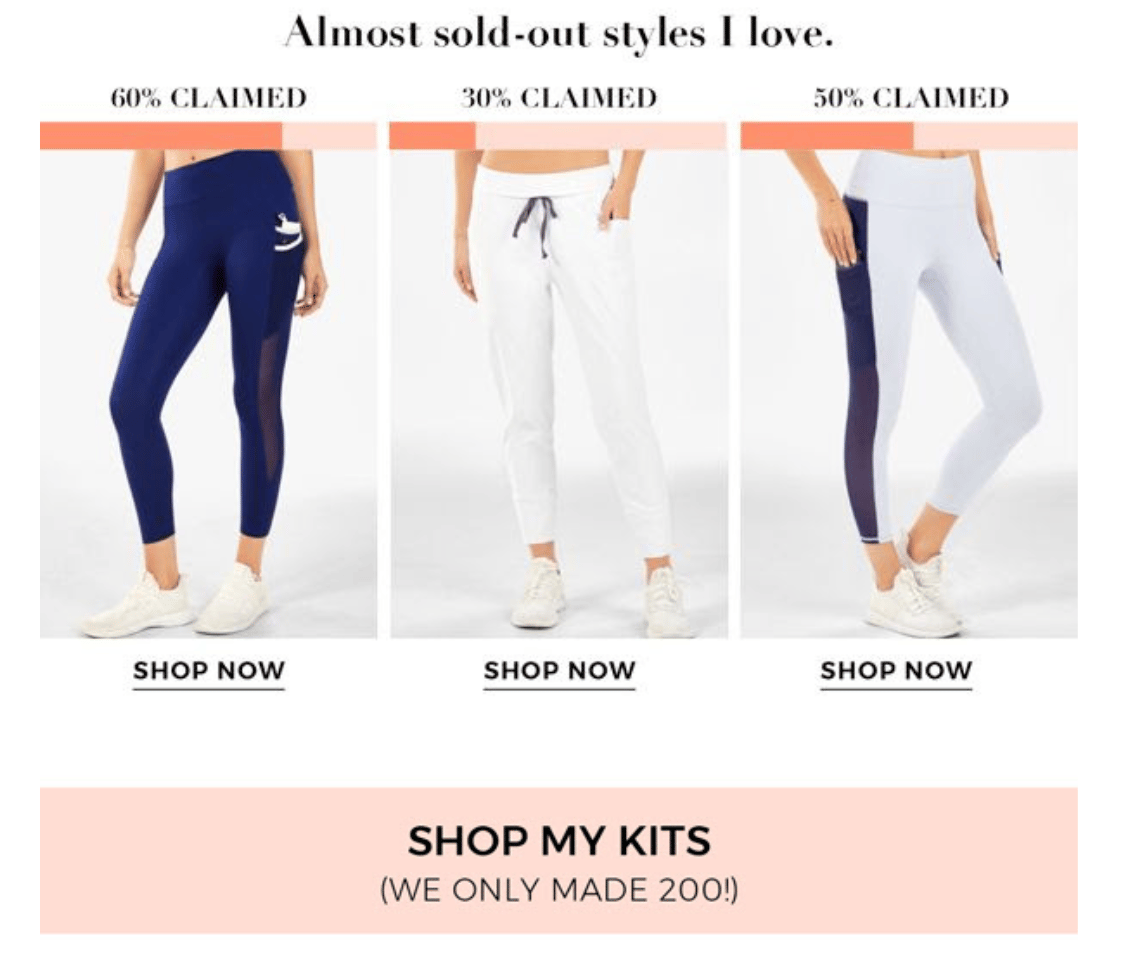 Fabletics-Scarcity-Email