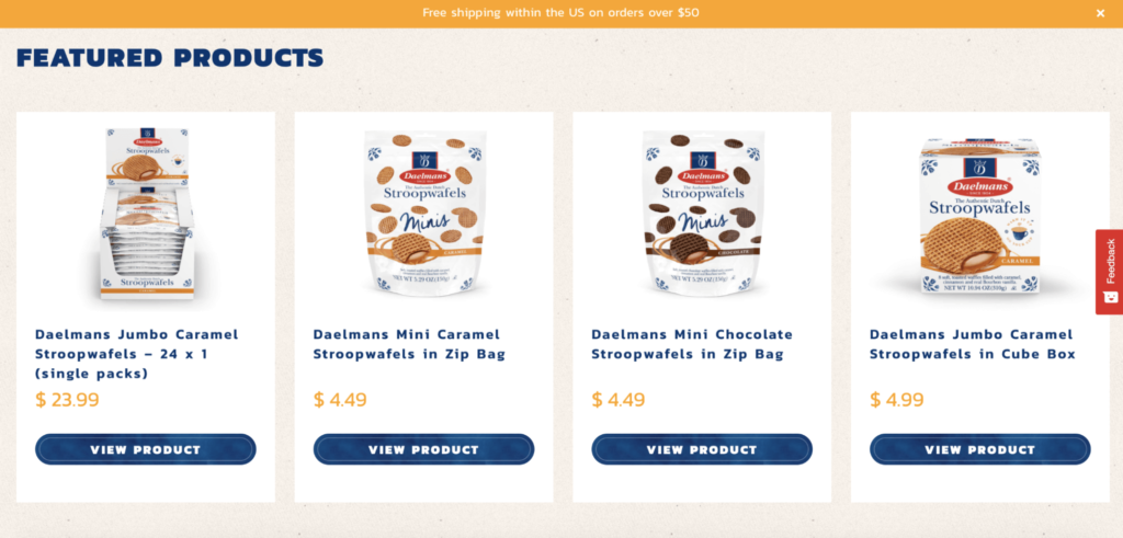 Featured Products Stroopwafels