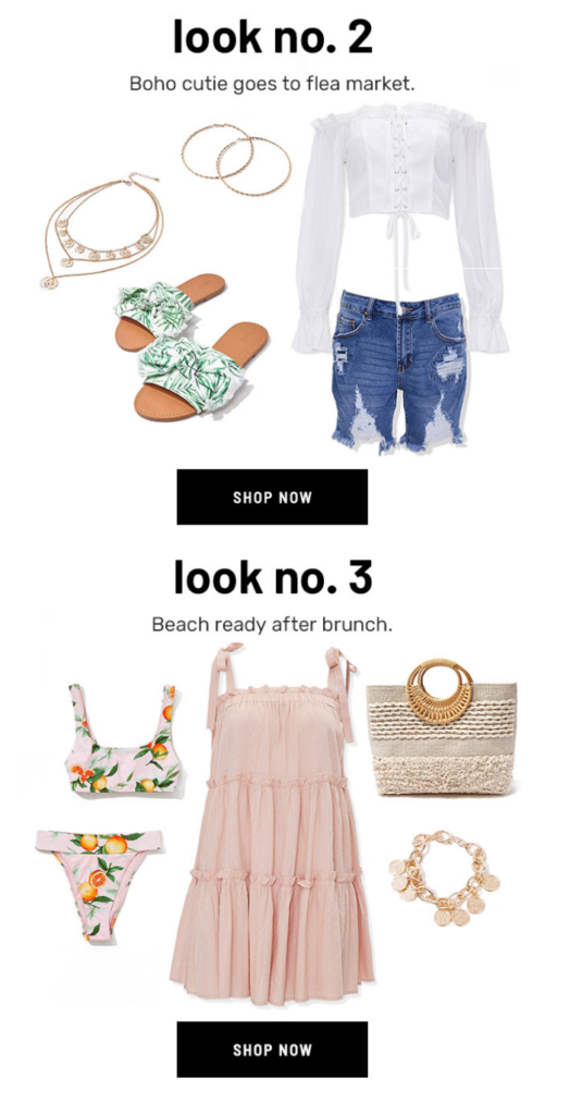 Forever 21 Summer Email 2