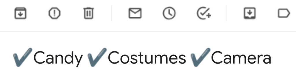 Framebridge Halloween Email Subject Line