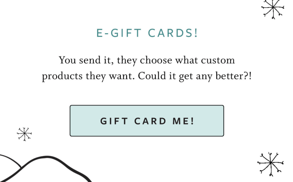 Function of Beauty Christmas Email With Gift Cards