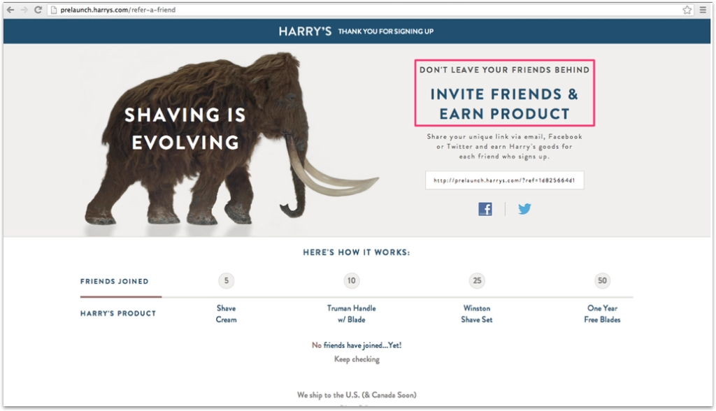 Harry_s Pre-Launch Landing Page