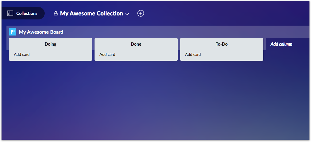 Kanban Board in Favro 2
