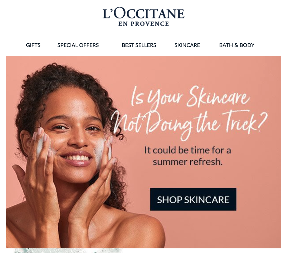 L_Occitane Summer Email