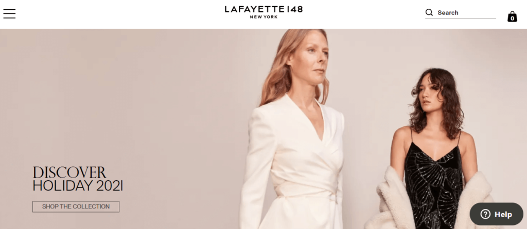 Lafayette 148 Homepage