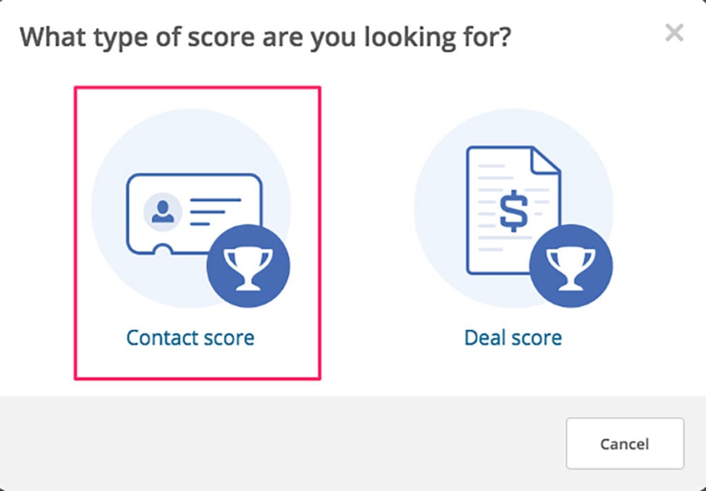 Lead Scoring Setup Step 4