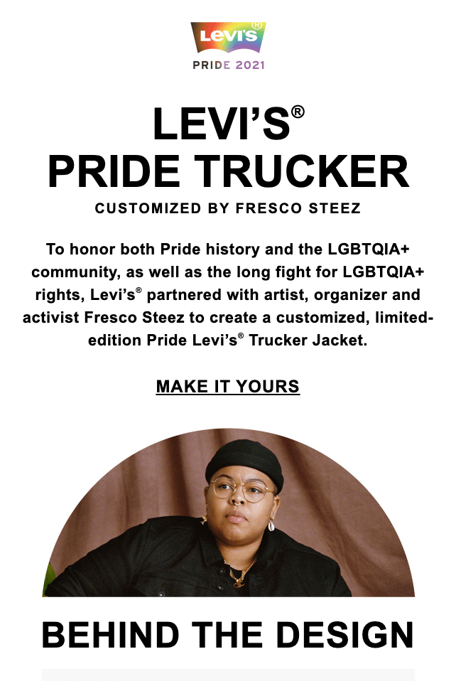 Levi_s Pride Month Email