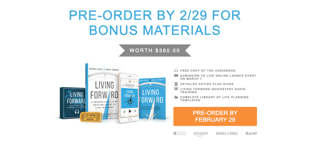 Living Forward Pre-Launch Bonuses