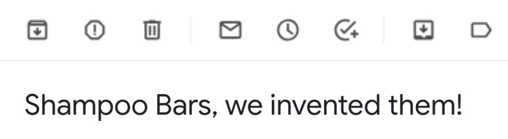 Lush Social Responsibility Subject Line