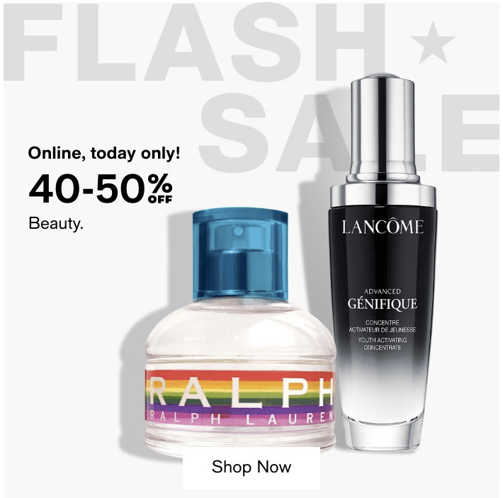Macy_s Flash Sale Email for Beauty