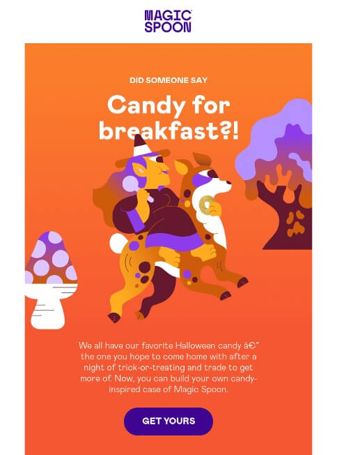 Magic Spoon Email Design