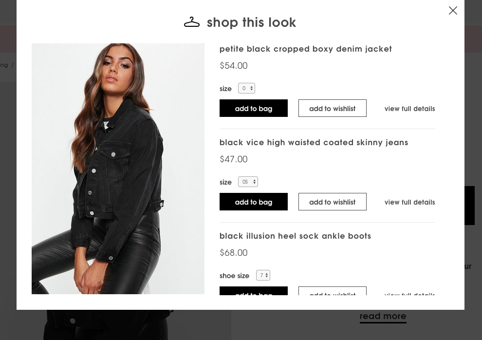 Missguided Shop This Look