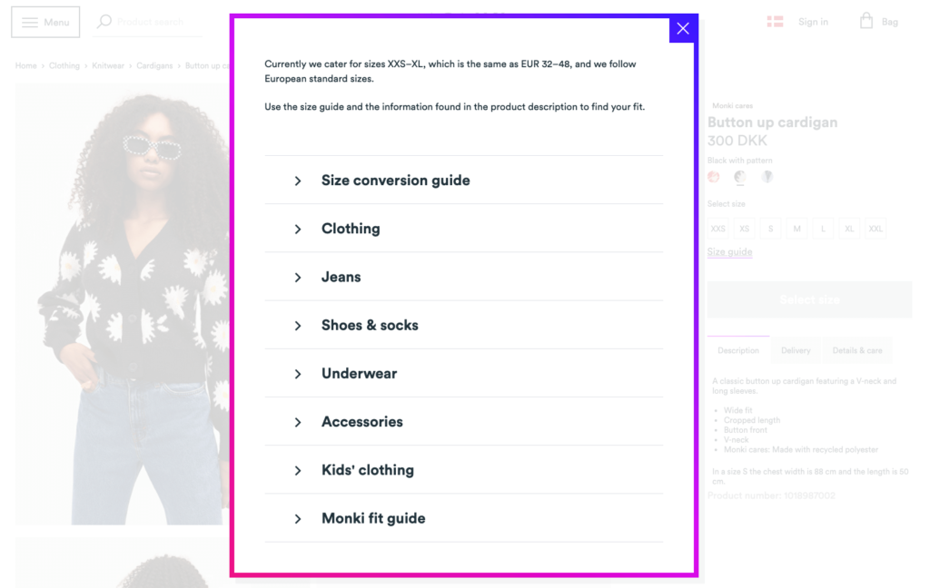 How to create size charts for fashion e-commerce stores - Siz