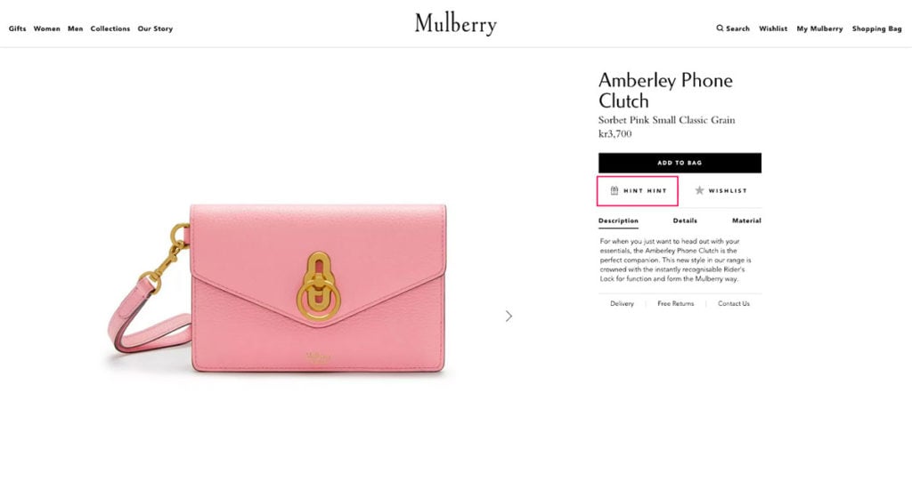 Mulberry Product Page
