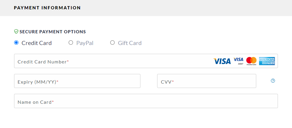 Multiple Payment Methods in Donation Forms