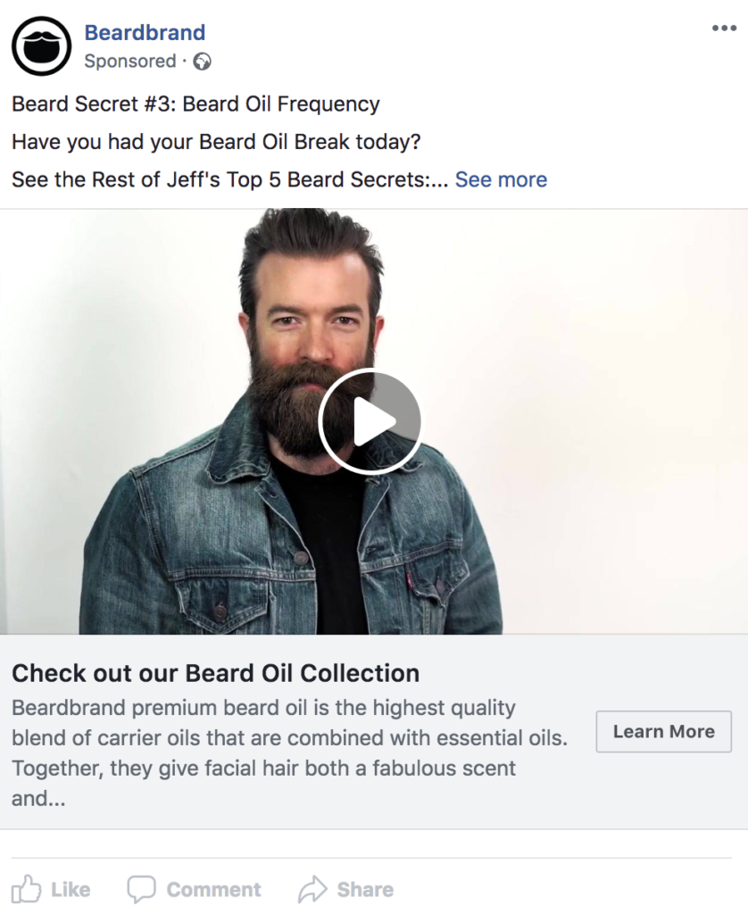 My Top 5 Beard Secrets Ad
