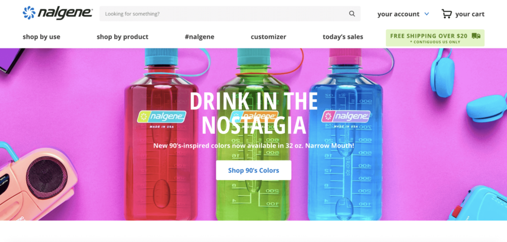 Nalgene Homepage