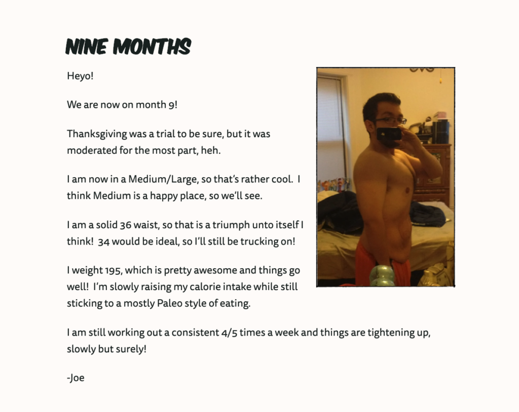 Nerd Fitness Customer Testimonial