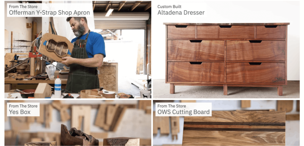 Offerman Woodshop From the Store