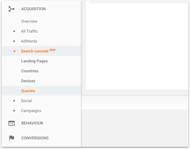 Organic Search Queries 1