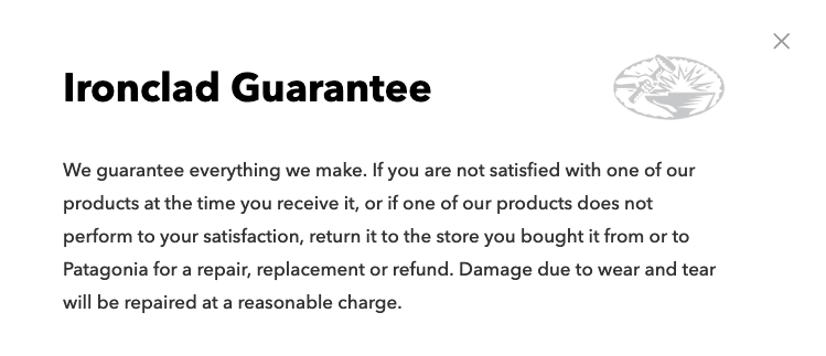 Our Satisfaction Guarantee and Return Policy: Love It or Leave It