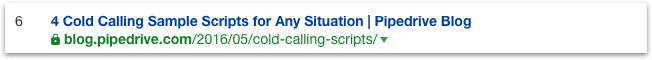 Pipedrive Cold Calling Scripts