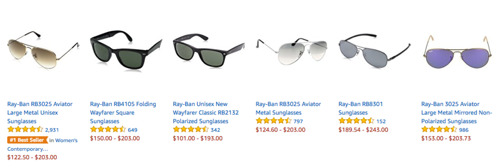 Ray-Ban #1 Best Seller