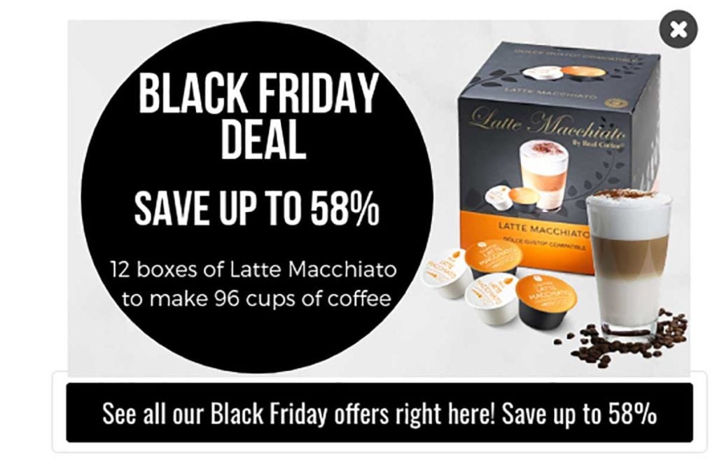 Real Coffee Black Friday Campaign