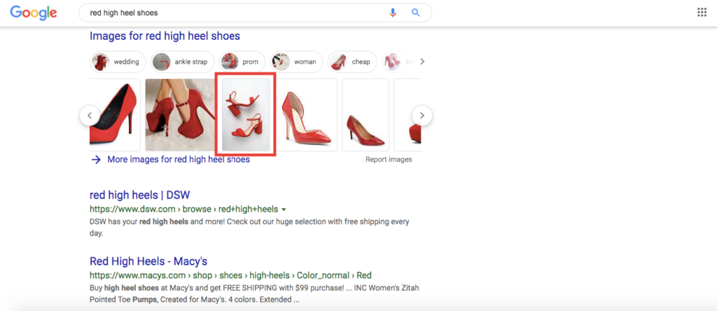 Red High Heel Shoes 3