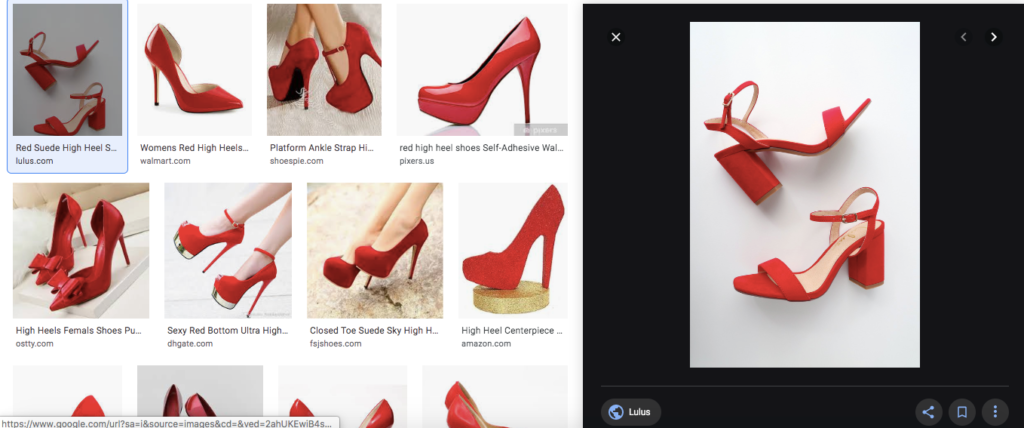Red High Heel Shoes 4