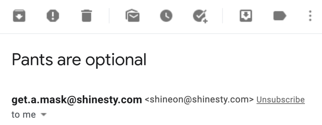 Shinesty Funny Subject Line