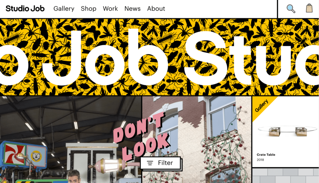 Studio Job Homepage