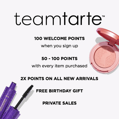 Team Tarte Benefits