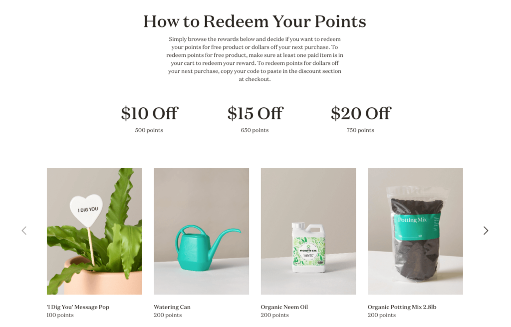 The Sill How to Redeem Your Points