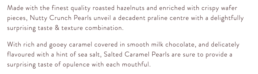 Thorntons Product Description