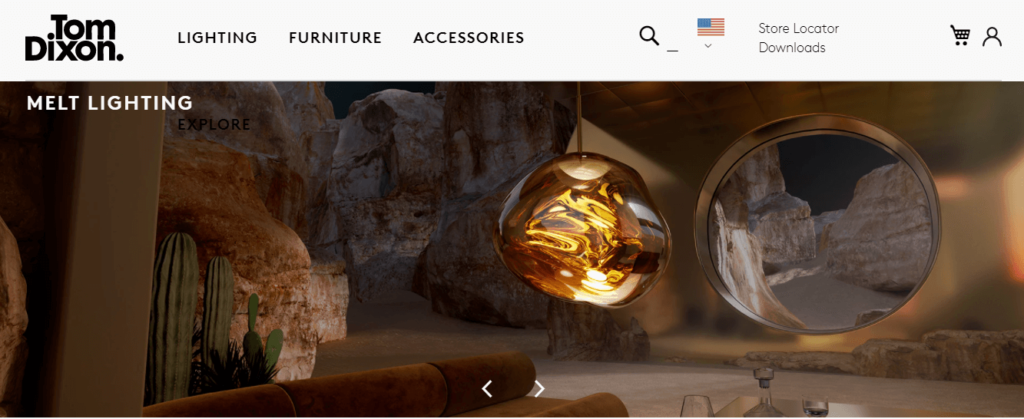 Tom Dixon Homepage