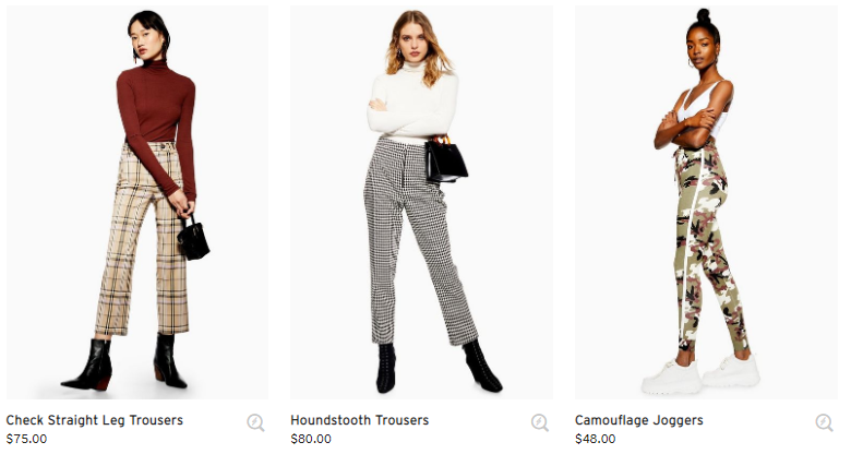 TopShop Round Numbers