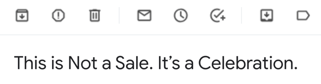 United by Blue Social Responsibility Email Subject Line
