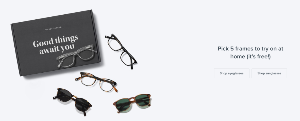 Warby Parker Free Trial Guarantee