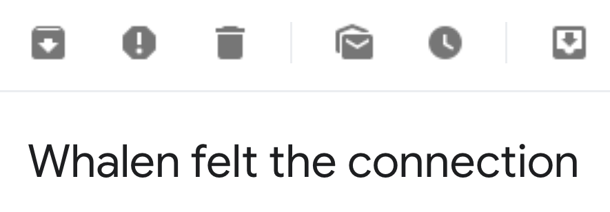 Warby Parker abandoned cart email subject line naming the product left in the cart