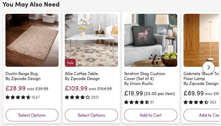 Wayfair You May Also Need
