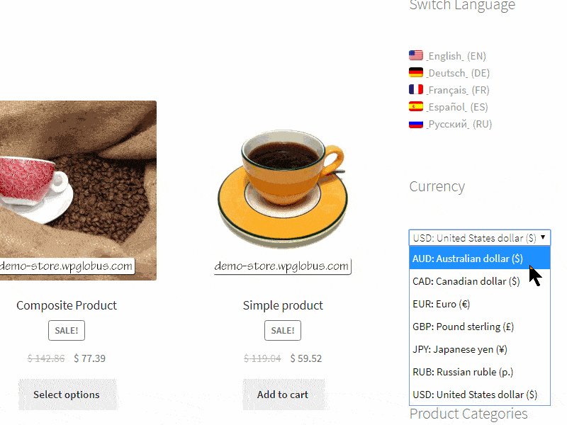 WooCommerce Multi-Currency