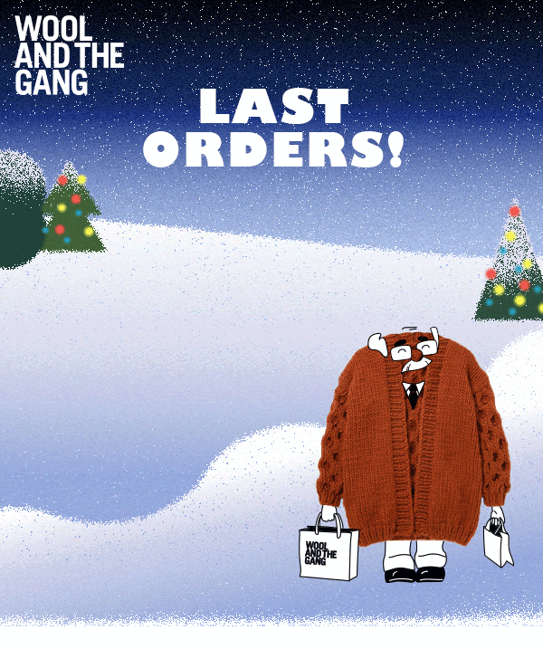 Wool and the Gang Christmas Email
