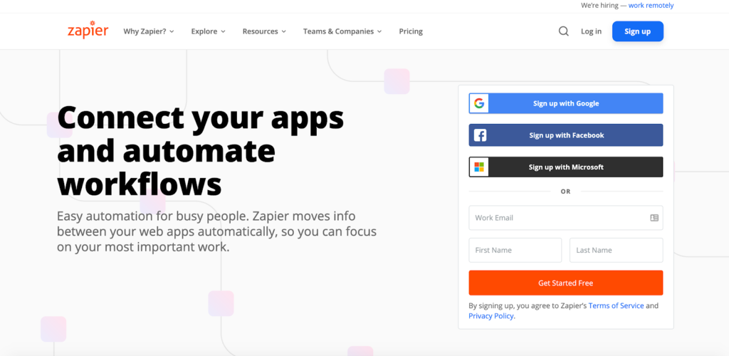 zapier slogan